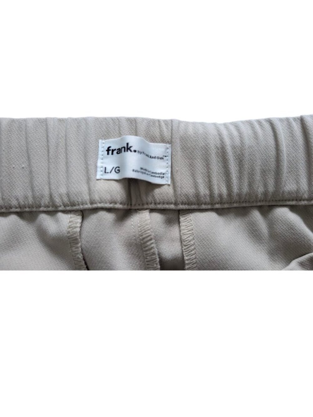 Frank & Oak Beige Mini Skort - Picture 3 of 3